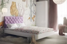 Подростковая кровать Милана, фиолет