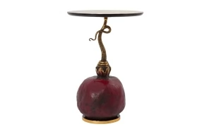 Декоративный стол Рубиновый гранат